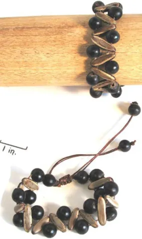 Acacia & Chumbimba Rainforest Seed Bracelet - Natural Artist