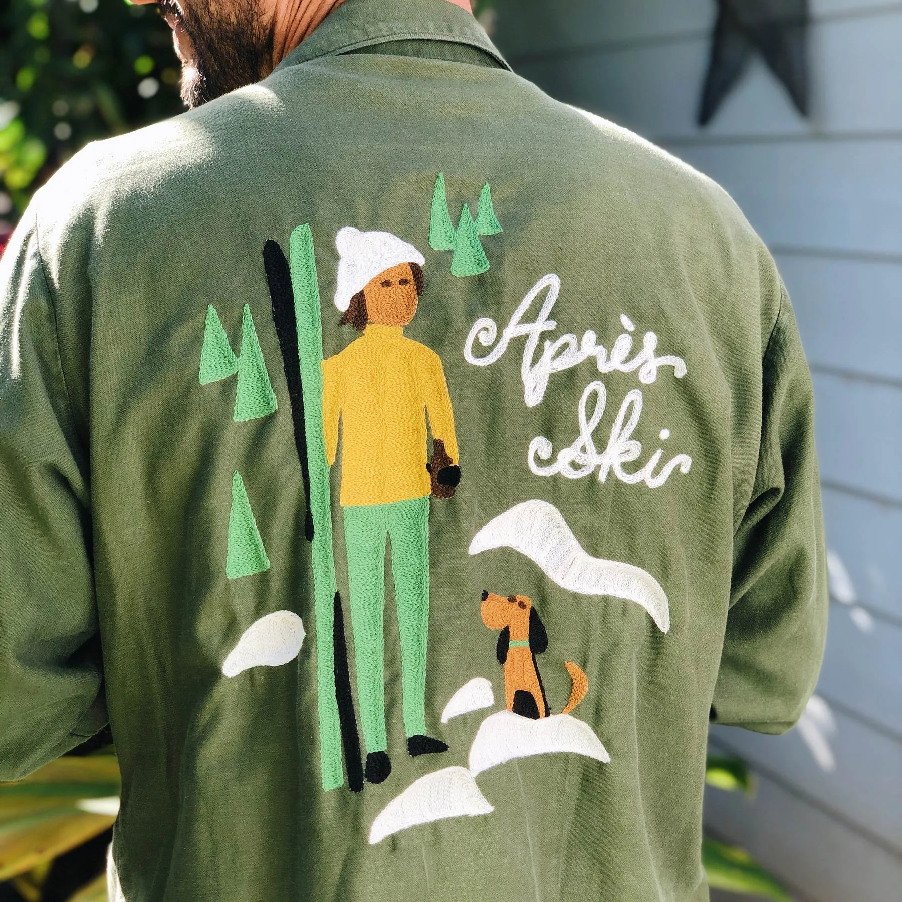 Apres Ski - Vintage Chain Stitch Jacket