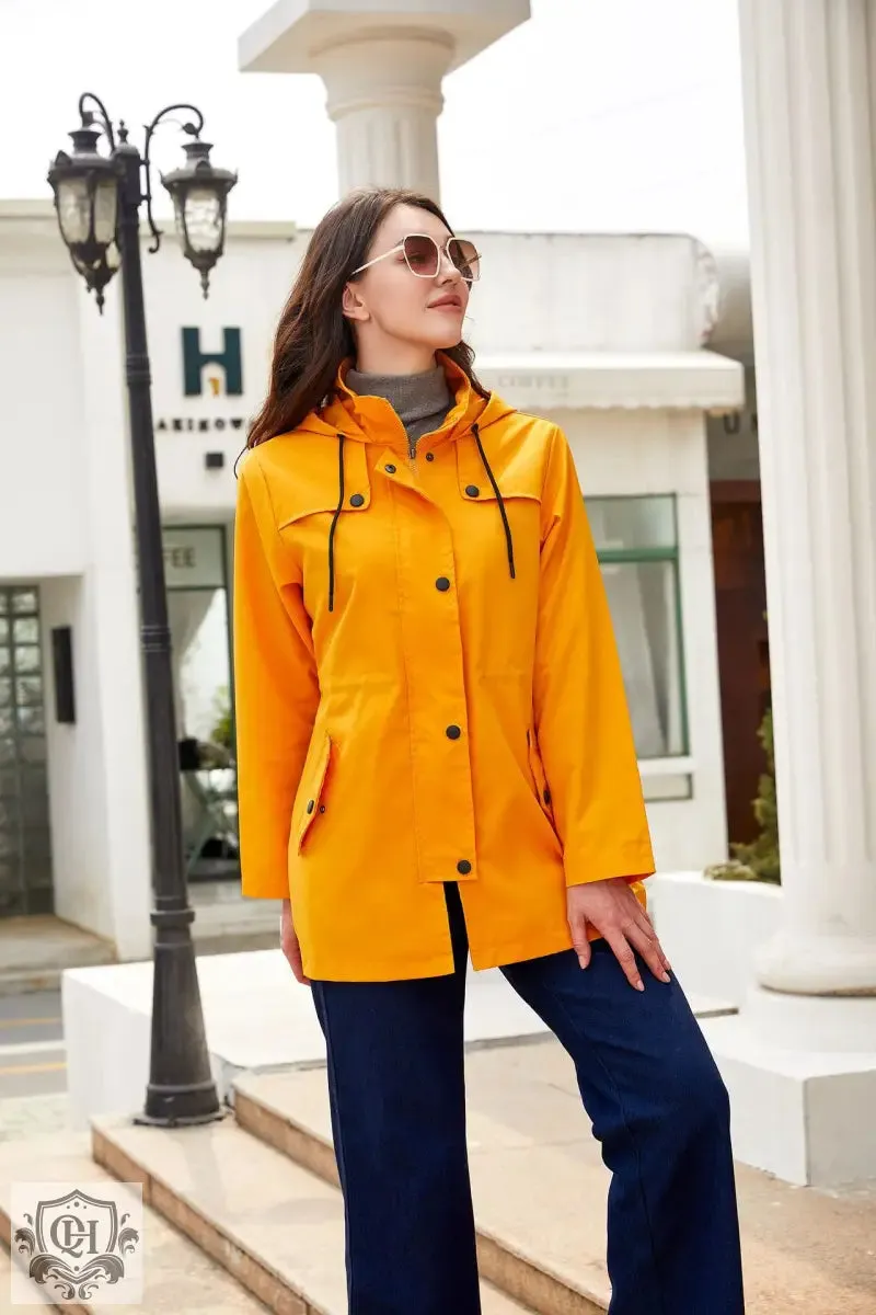 Casual Hooded Zipper Coat
