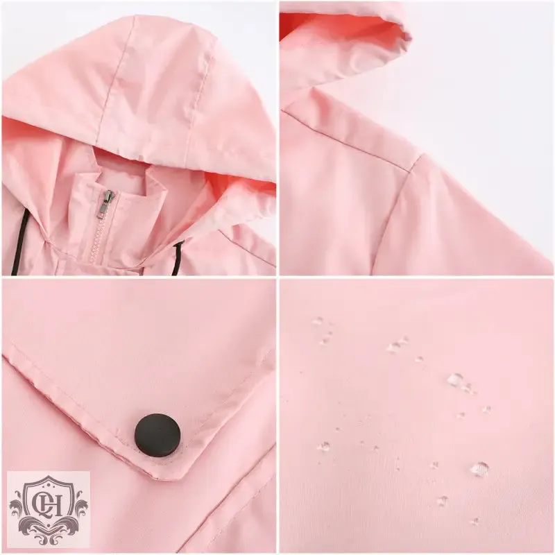 Casual Hooded Zipper Coat