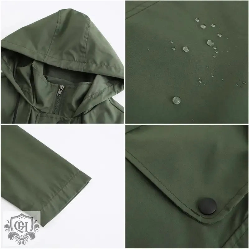Casual Hooded Zipper Coat