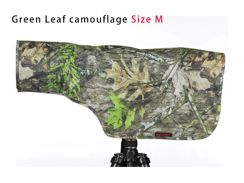 CHASING BIRDS Lens long focal lens rain coat camouflage and waterproof rain cover for camera and lenses Sunscreen and UV protect