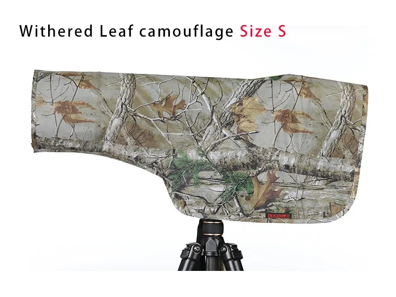 CHASING BIRDS Lens long focal lens rain coat camouflage and waterproof rain cover for camera and lenses Sunscreen and UV protect