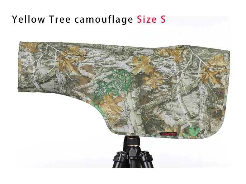 CHASING BIRDS Lens long focal lens rain coat camouflage and waterproof rain cover for camera and lenses Sunscreen and UV protect