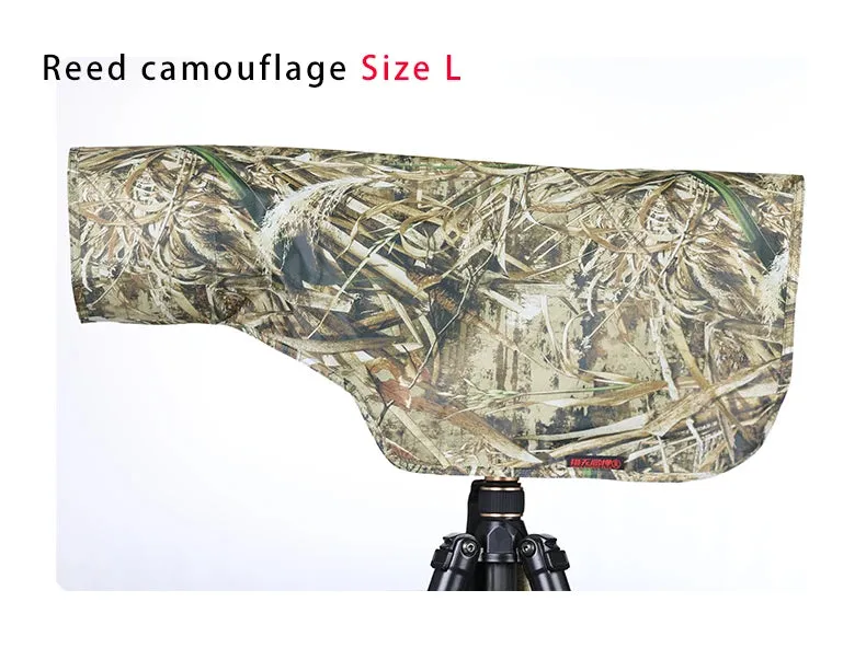 CHASING BIRDS Lens long focal lens rain coat camouflage and waterproof rain cover for camera and lenses Sunscreen and UV protect