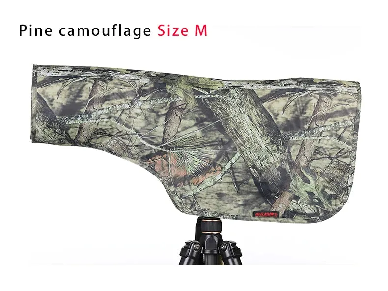 CHASING BIRDS Lens long focal lens rain coat camouflage and waterproof rain cover for camera and lenses Sunscreen and UV protect