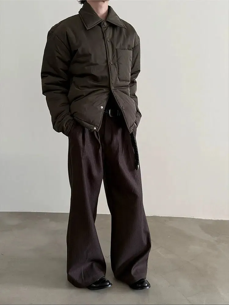 Cotton Padded Bomber Jacket