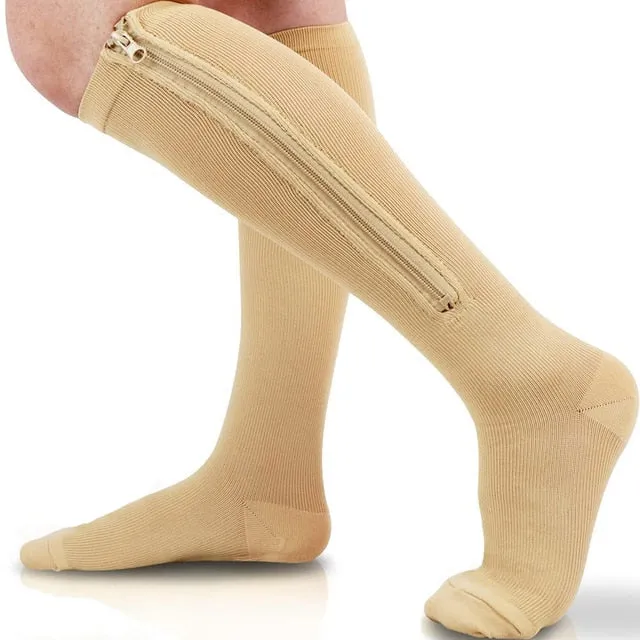Cuzcare Unisex Socks Breathable Comfortable Elastic High Heel Compression Running Socks