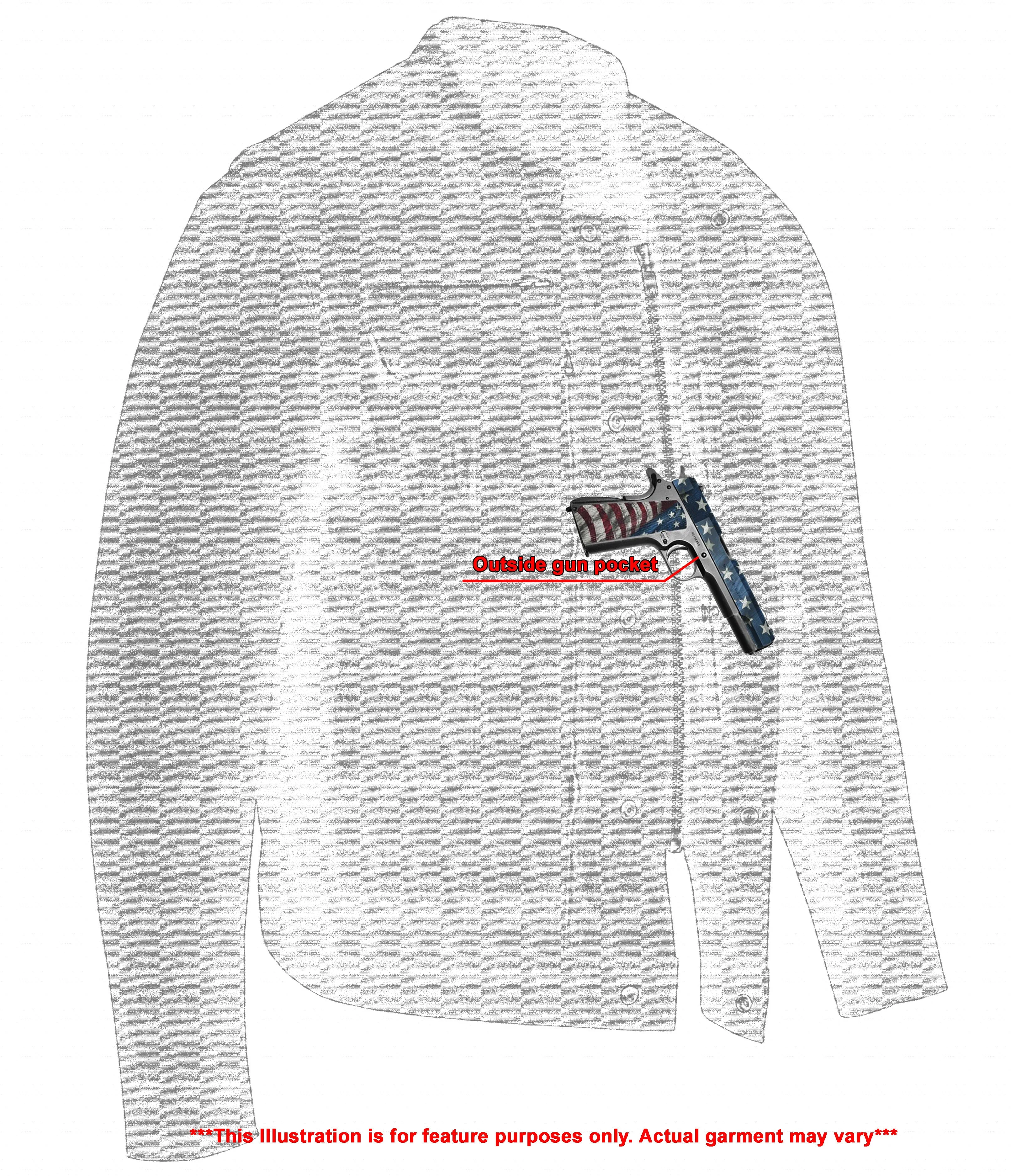 DM Mens Rough Rub-Off Denim Jacket