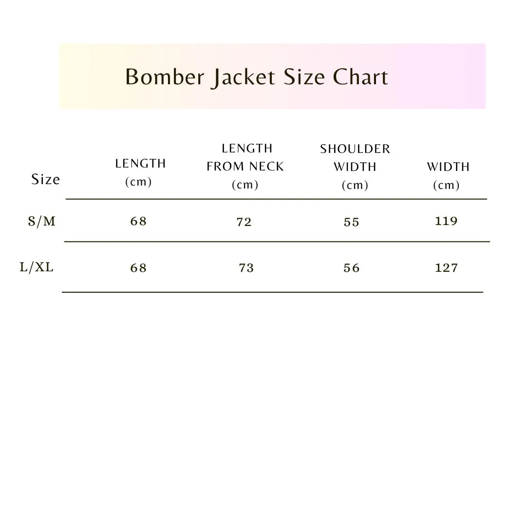 Fresh Floral Bomber Jacket