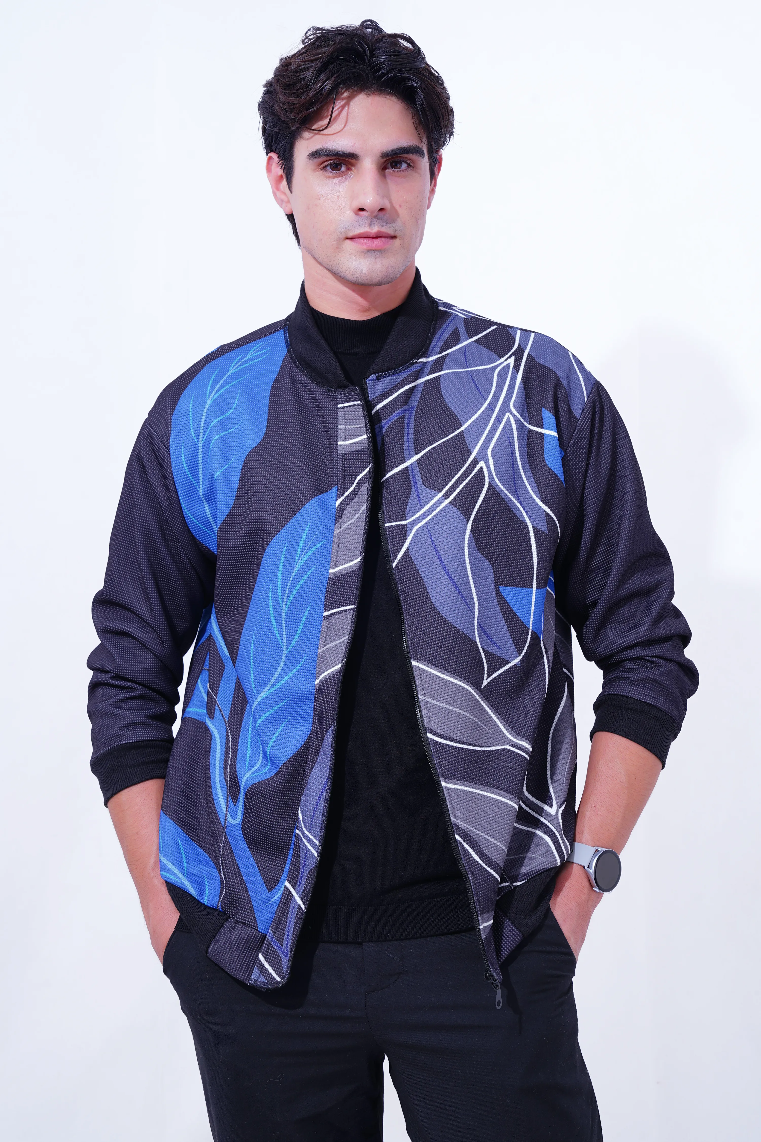 Fresh Floral Bomber Jacket