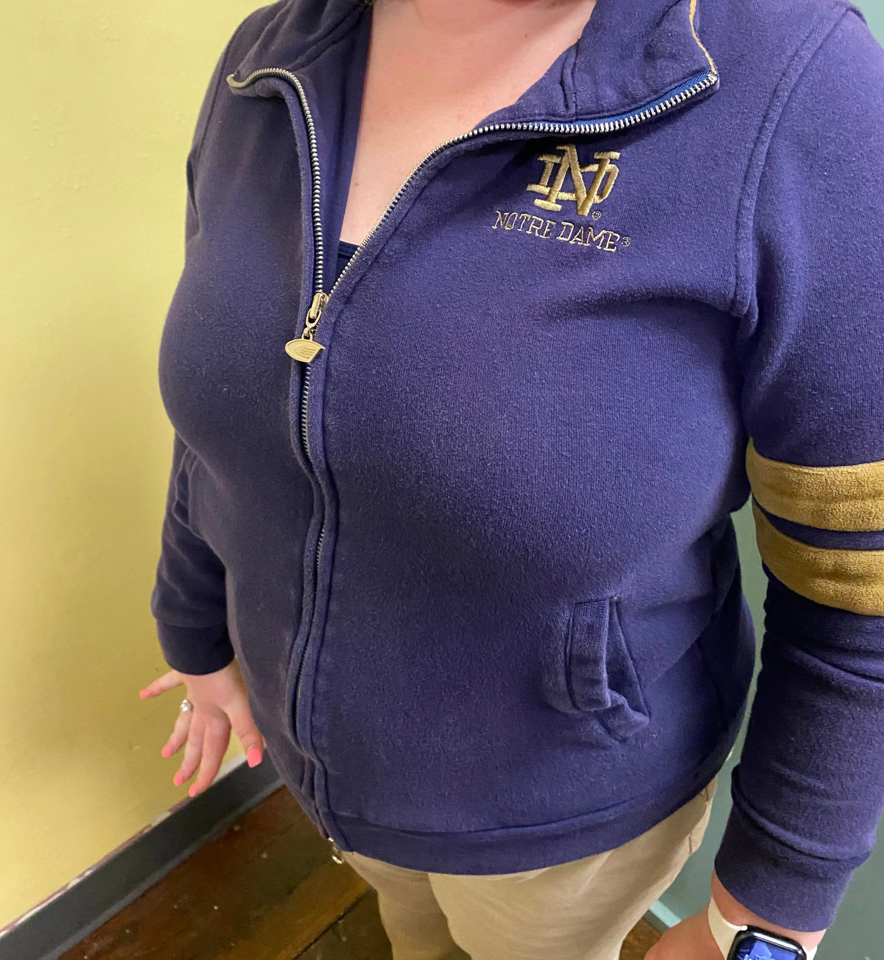 G~III Sports for Her Navy Tops, Large