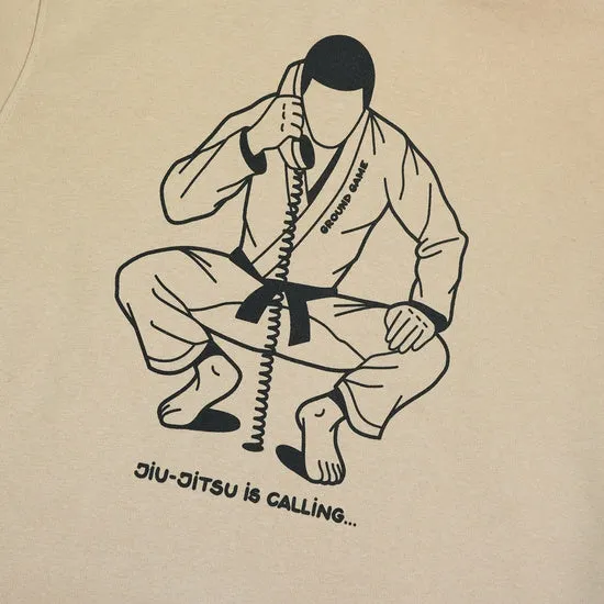 Hanorac GROUND GAME Jiu-Jitsu Is Calling - Bej
