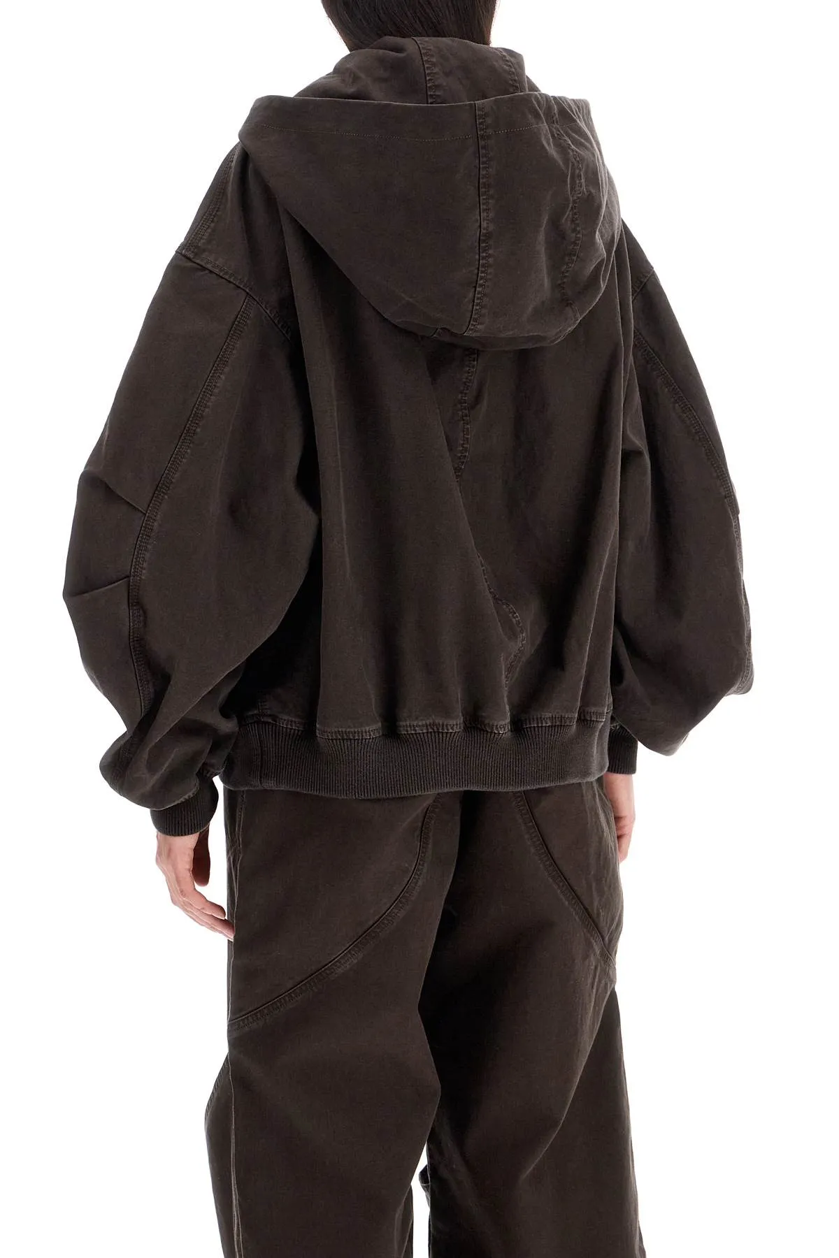 Hooded Bomber Jacket