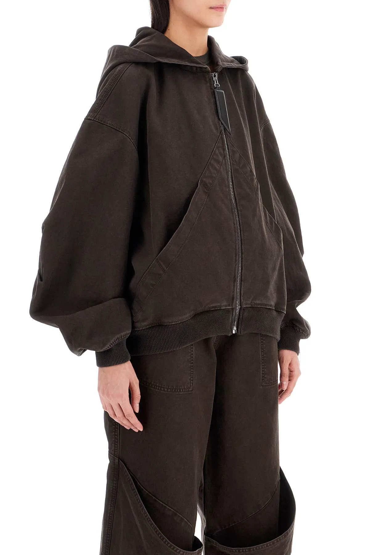 Hooded Bomber Jacket