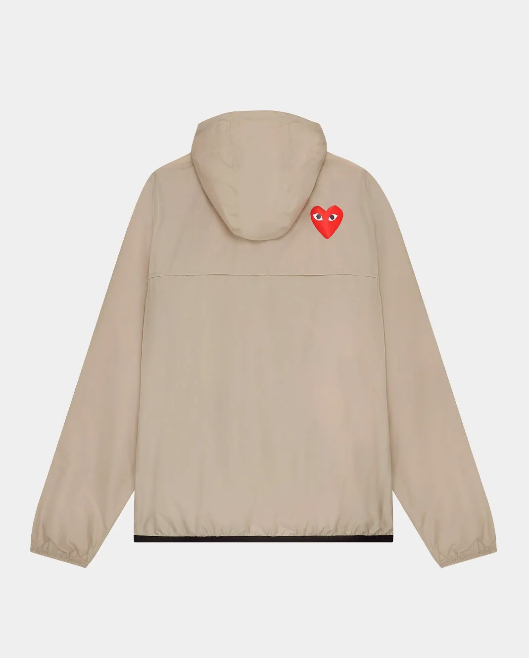 J502 K-WAY JACKET HALF ZIP / BEIGE