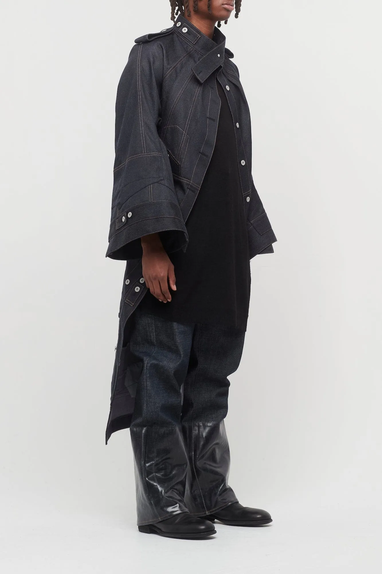 Junya Watanabe MAN Denim Captain Coat
