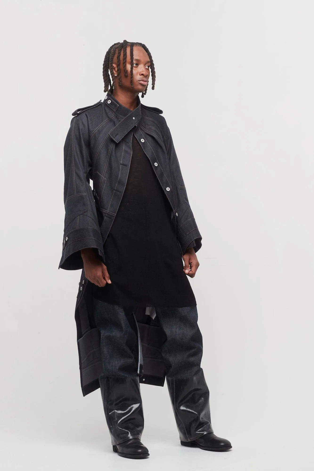 Junya Watanabe MAN Denim Captain Coat