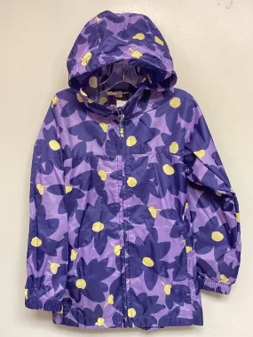 Lands End Size 5 Purple Nylon Girls Jackets
