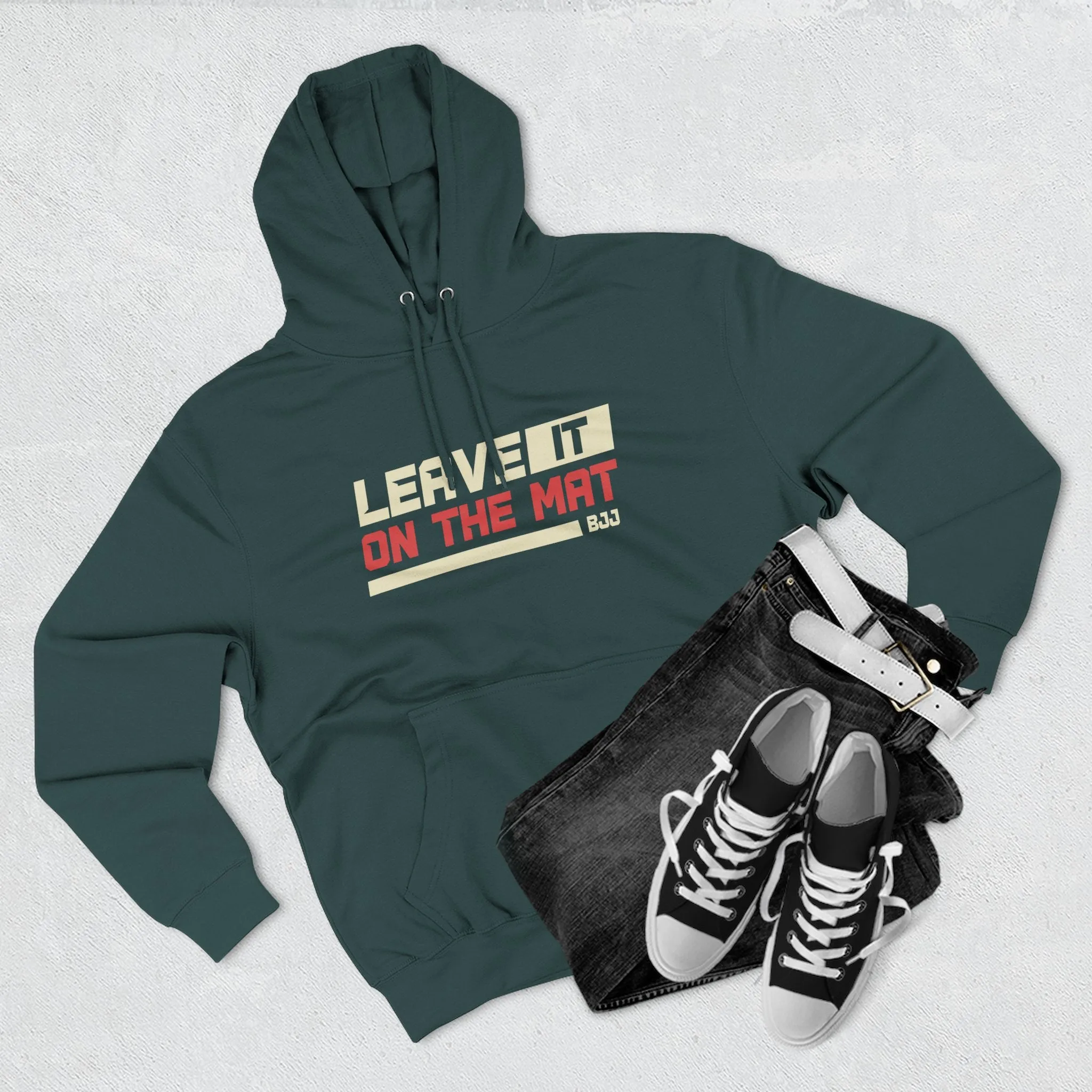 Leave It On The Mat BJJ Hoodie