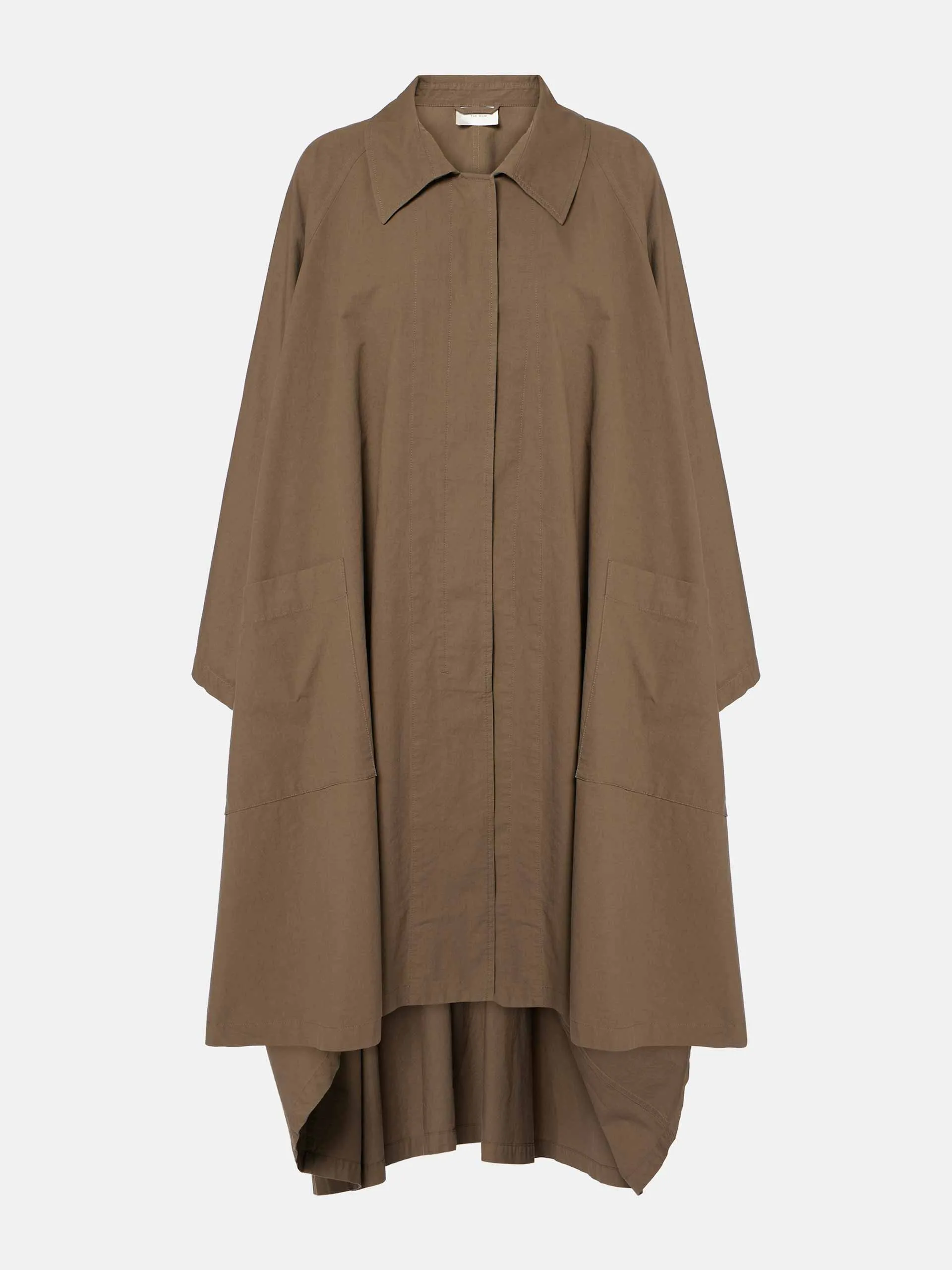 Leins cotton trench coat