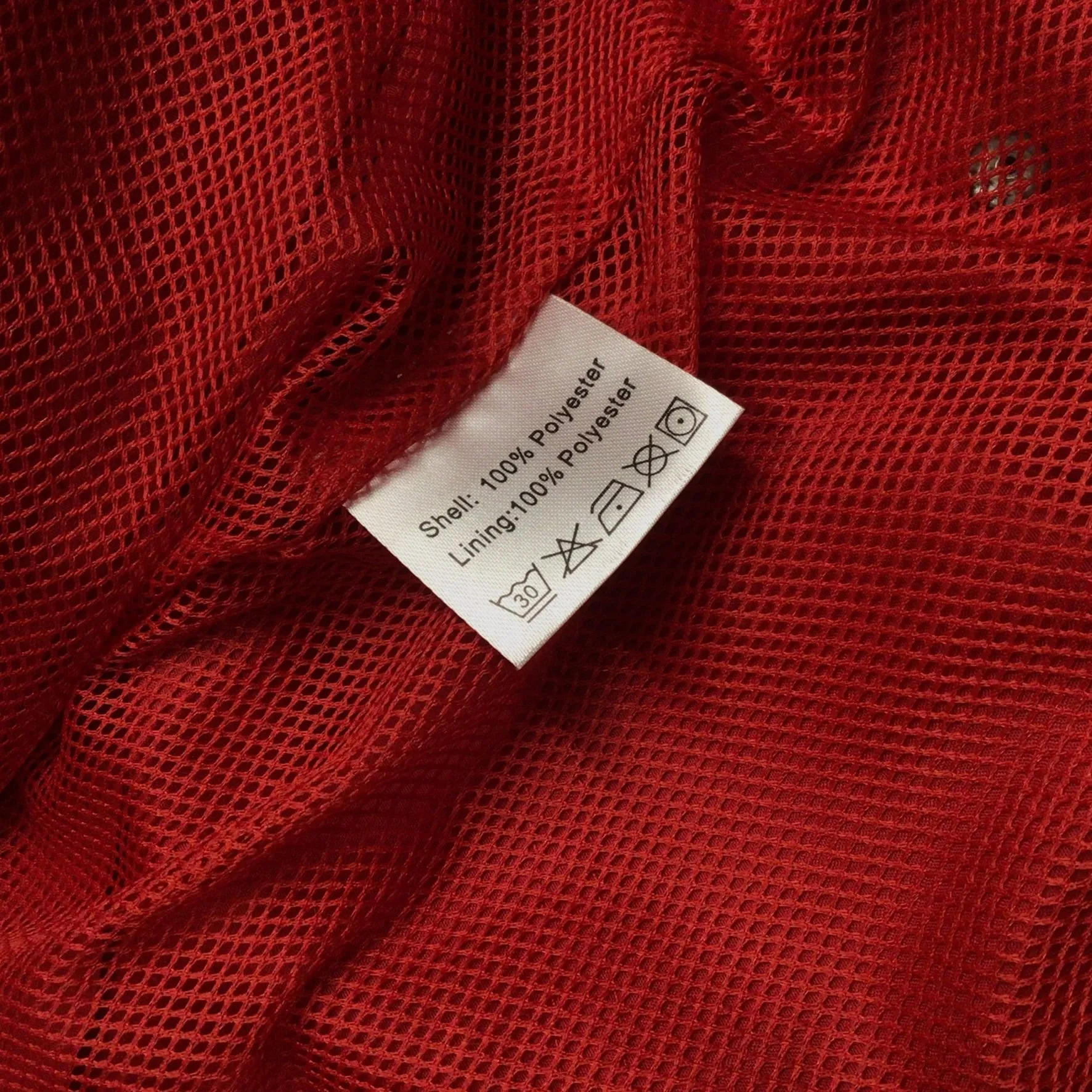 Luke Red Multi Pocket Bomber Jacket Size M