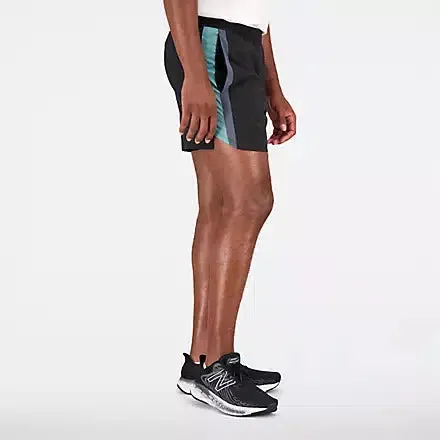Men's Accelerate 5 Inch Short - Faded teal