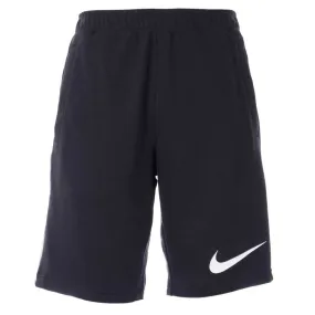 Nike Pink Taped Hem Black Shorts