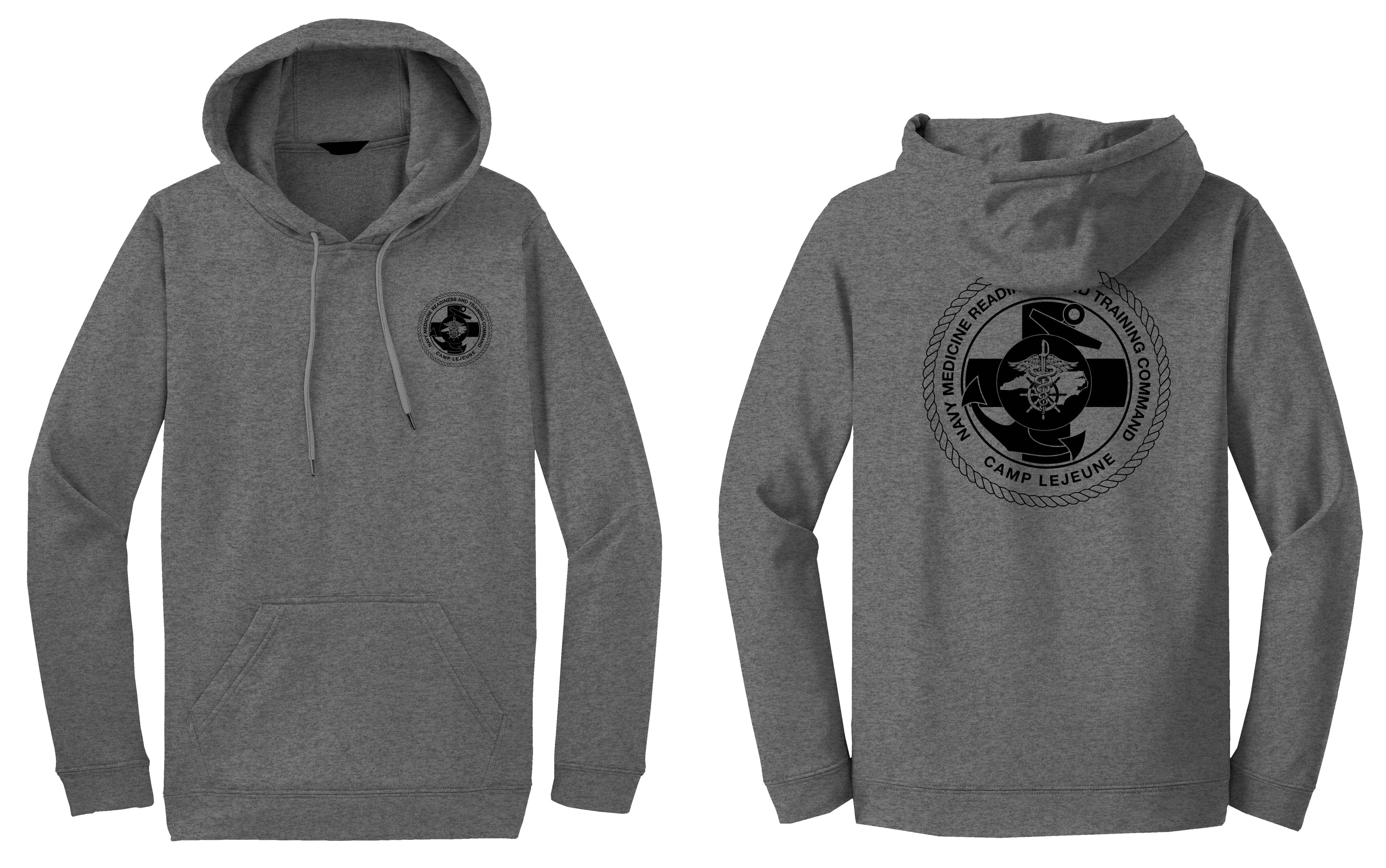 NMRTC Camp LeJeune Adult USMC Hoodie