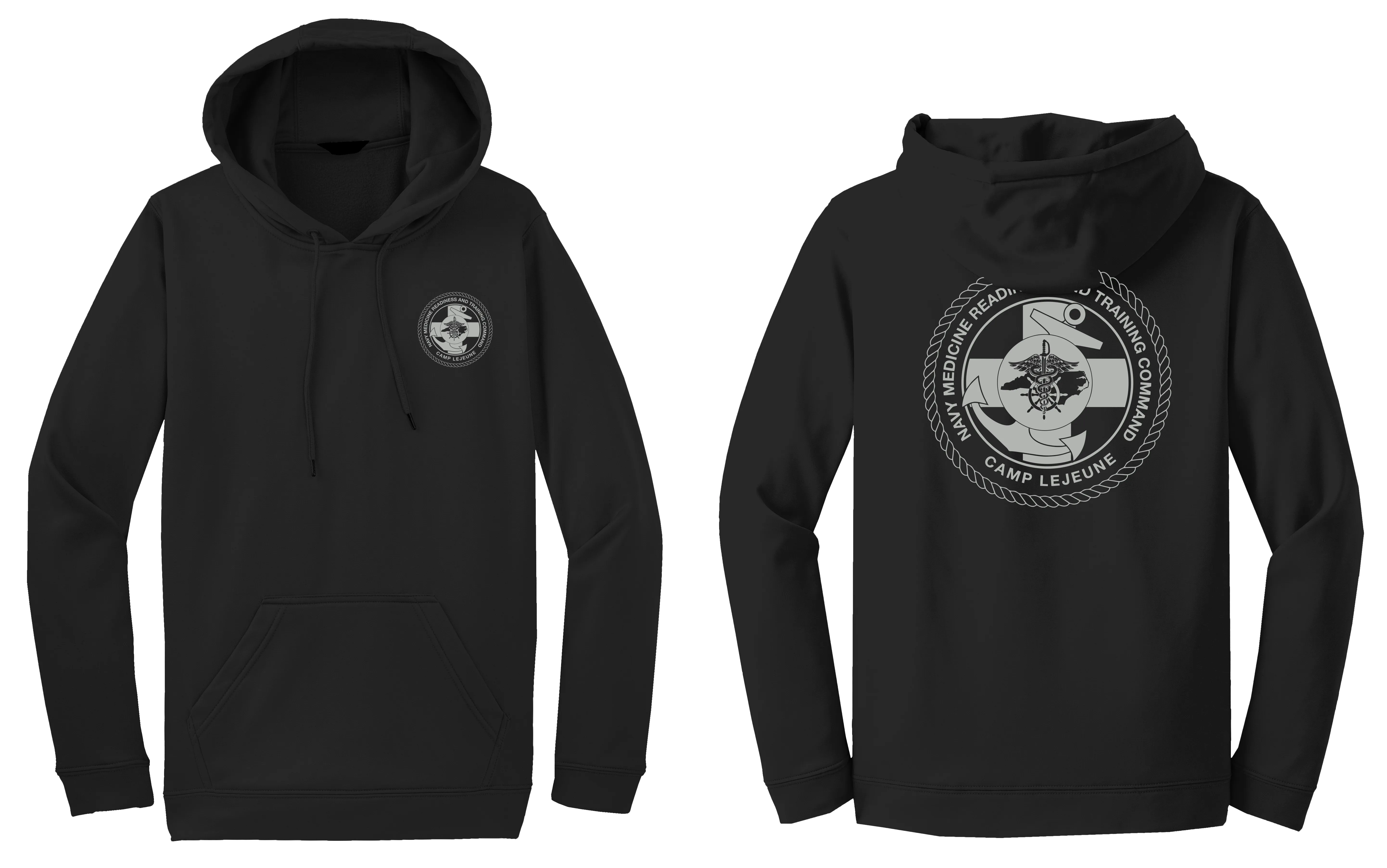 NMRTC Camp LeJeune Adult USMC Hoodie