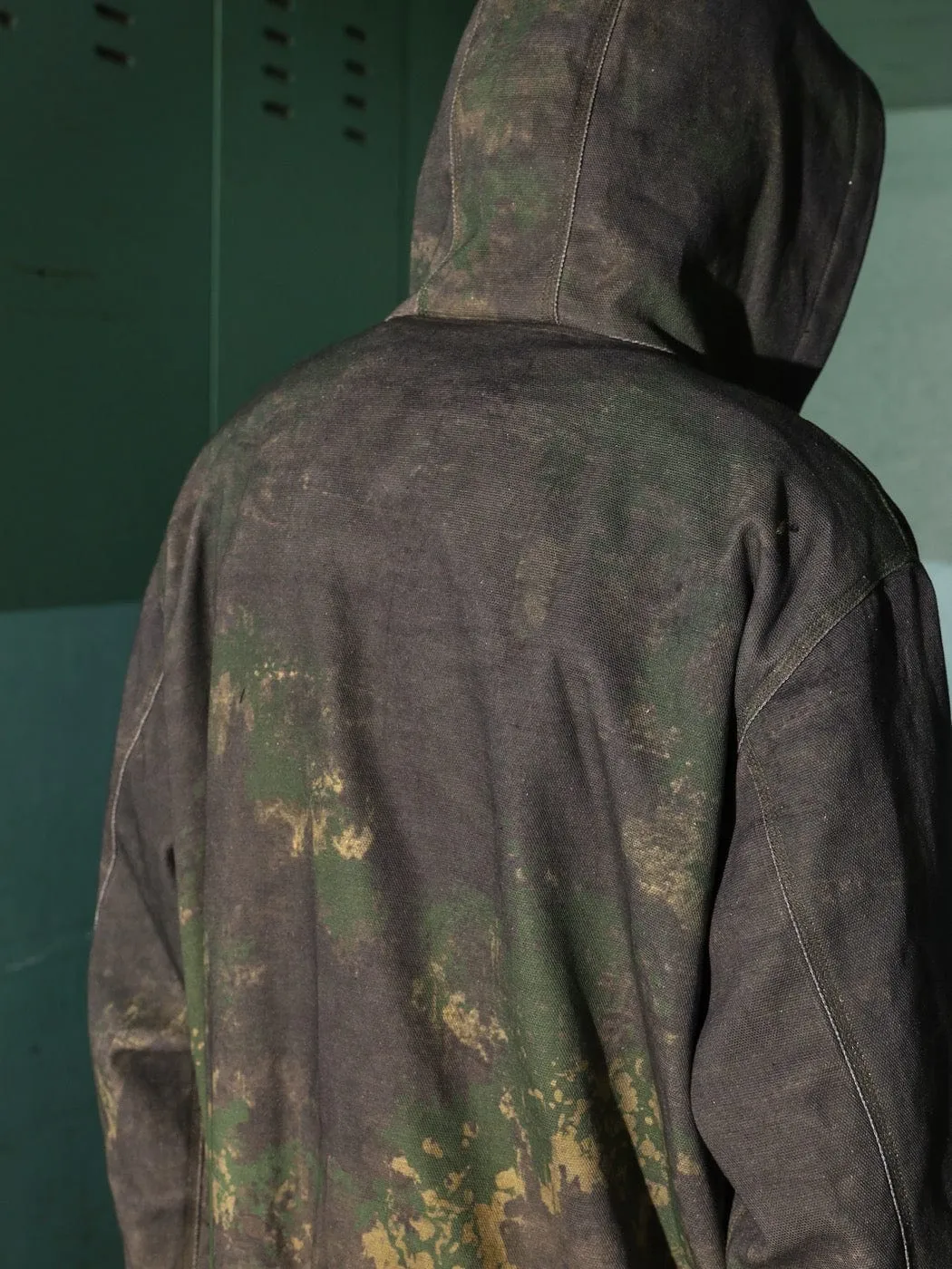 Paint Splatter Zip Hoodie