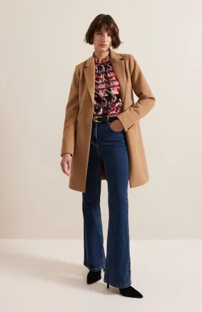 Phase Eight Lydia Wool Coat Camel