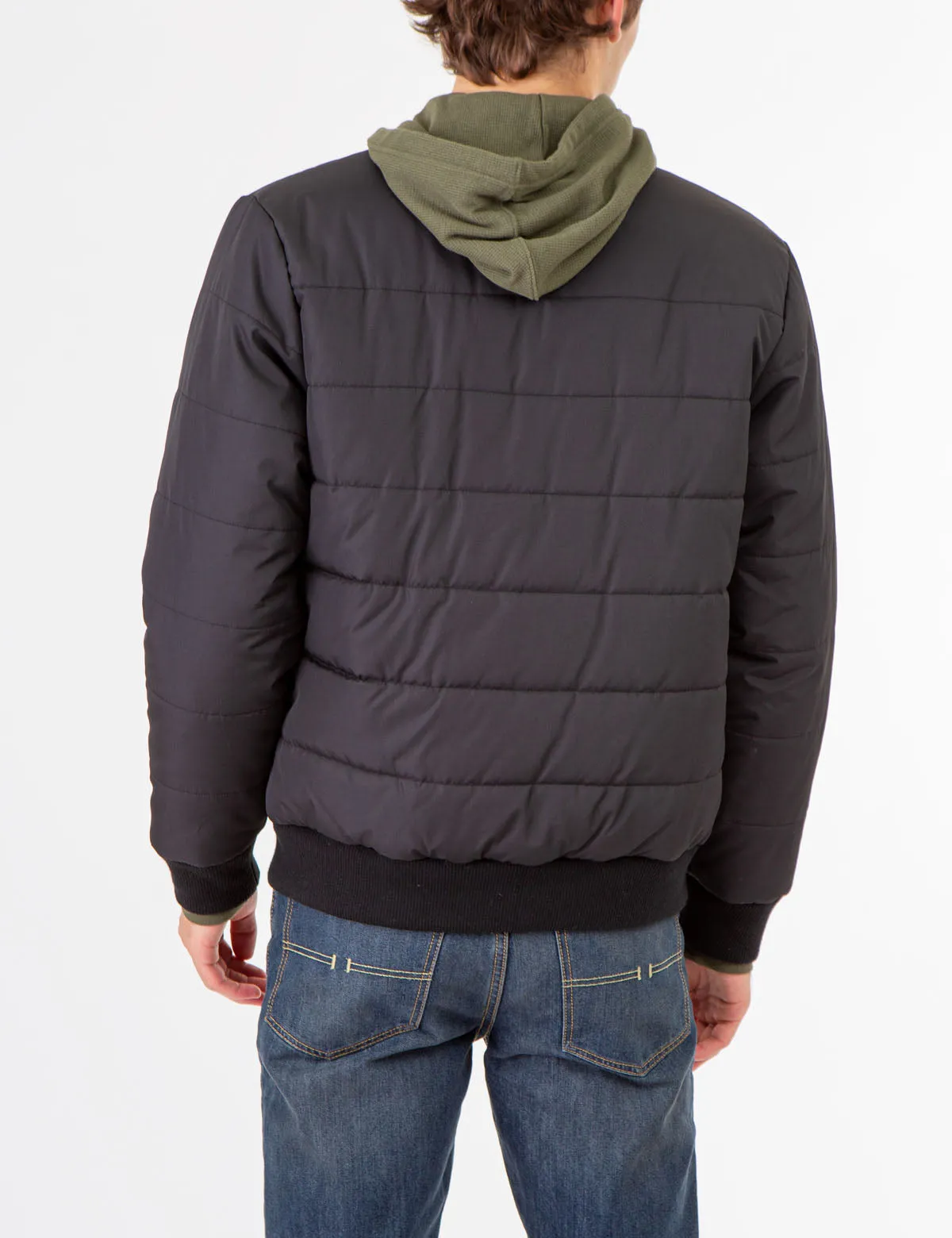 QUILTED BOMBER JACKET