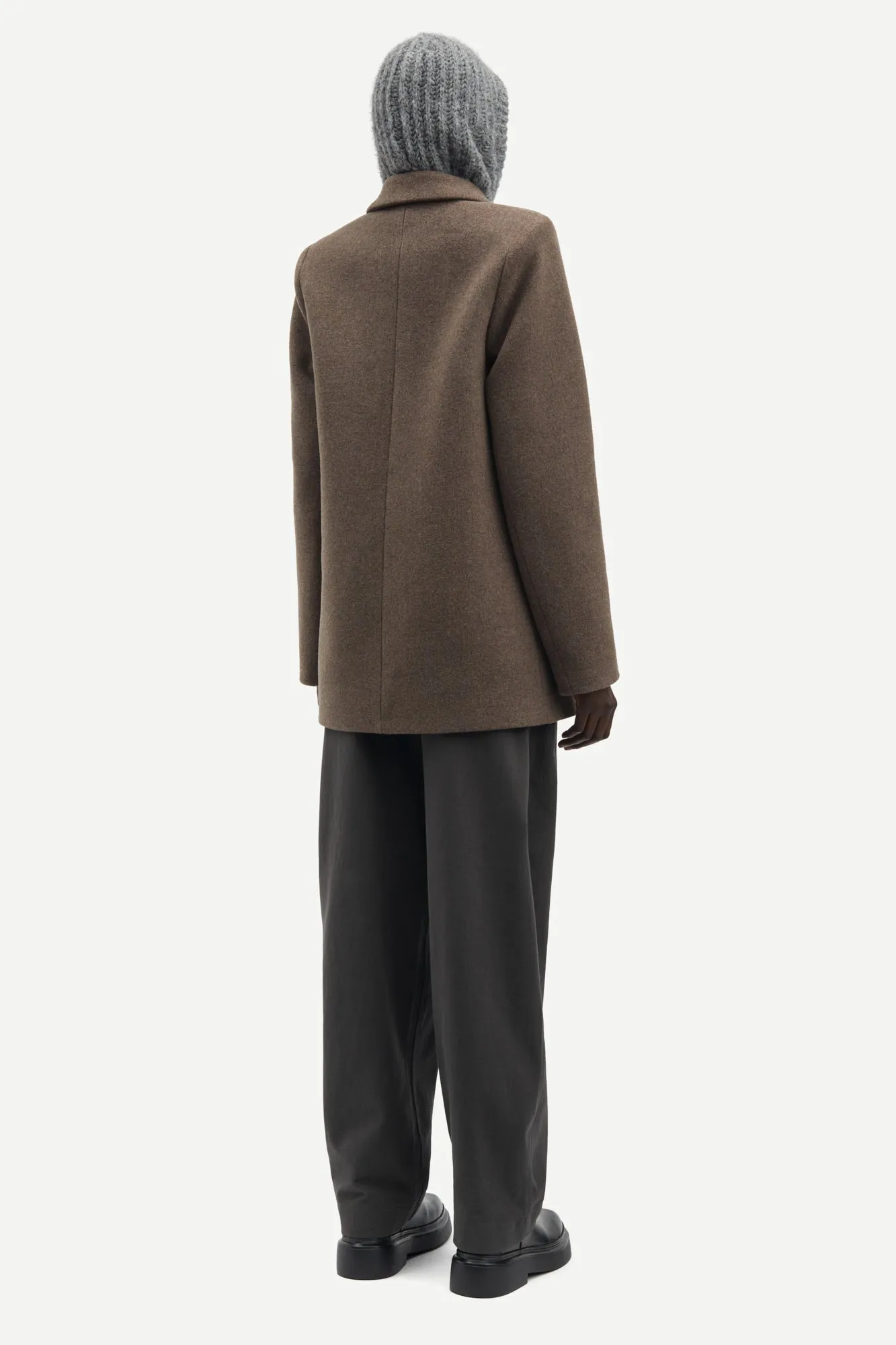 Safalconi Major Brown Wool Jacket