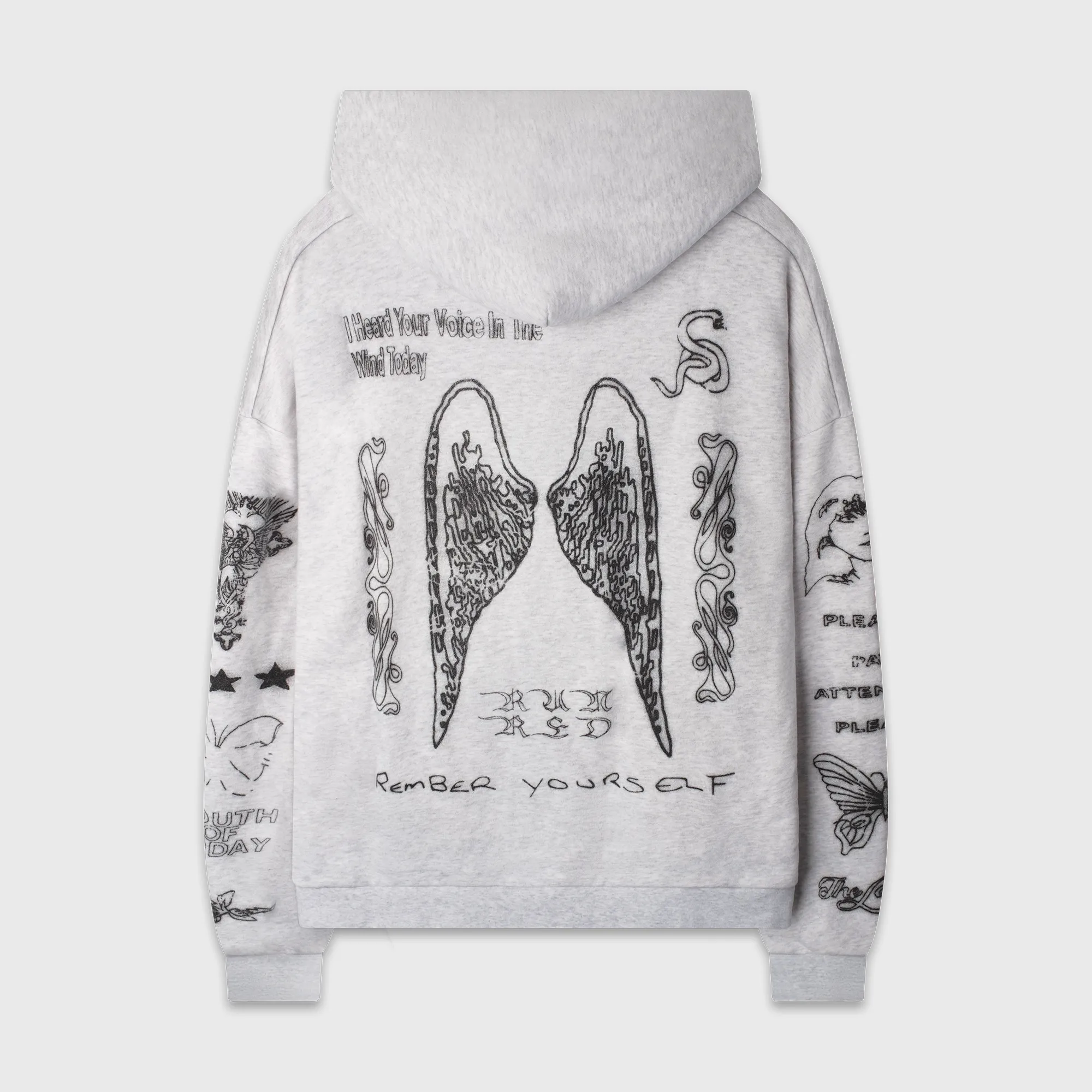 SKIN DEEP ZIP UP [HEATHER]