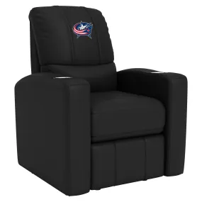 Stealth Recliner with Colombus Blue Jackets Logo