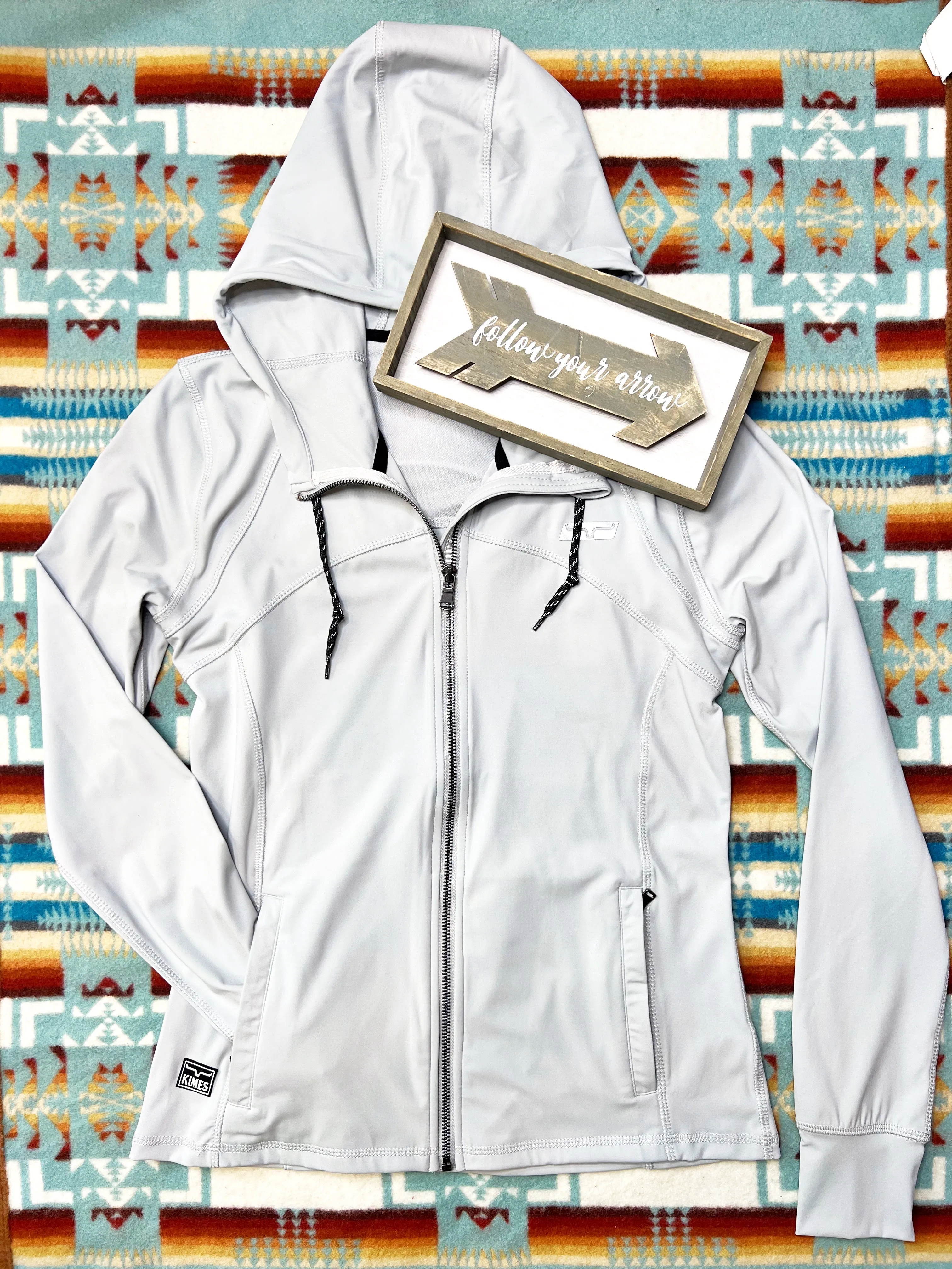 The Laredo Zip Up in Grey