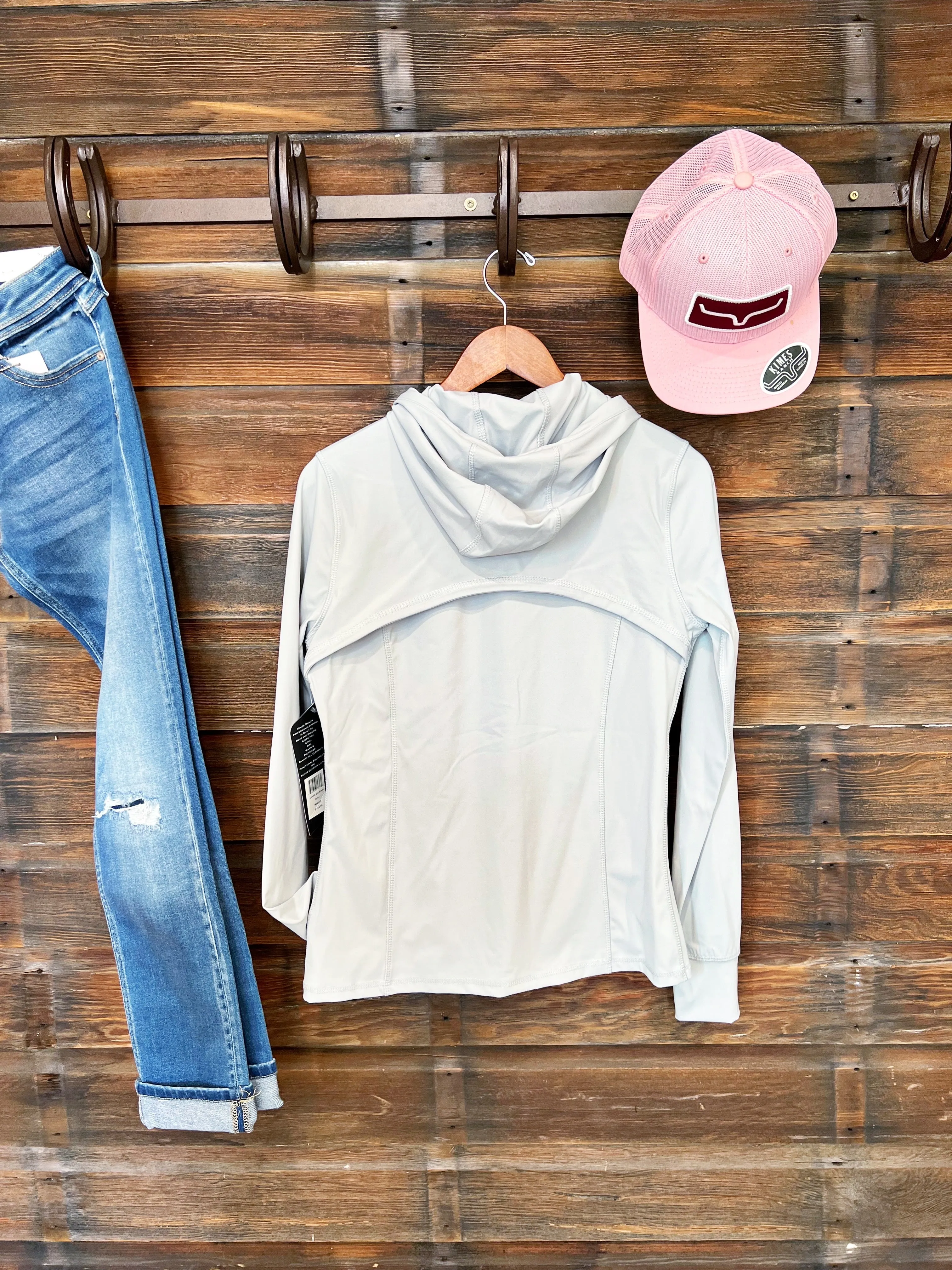 The Laredo Zip Up in Grey