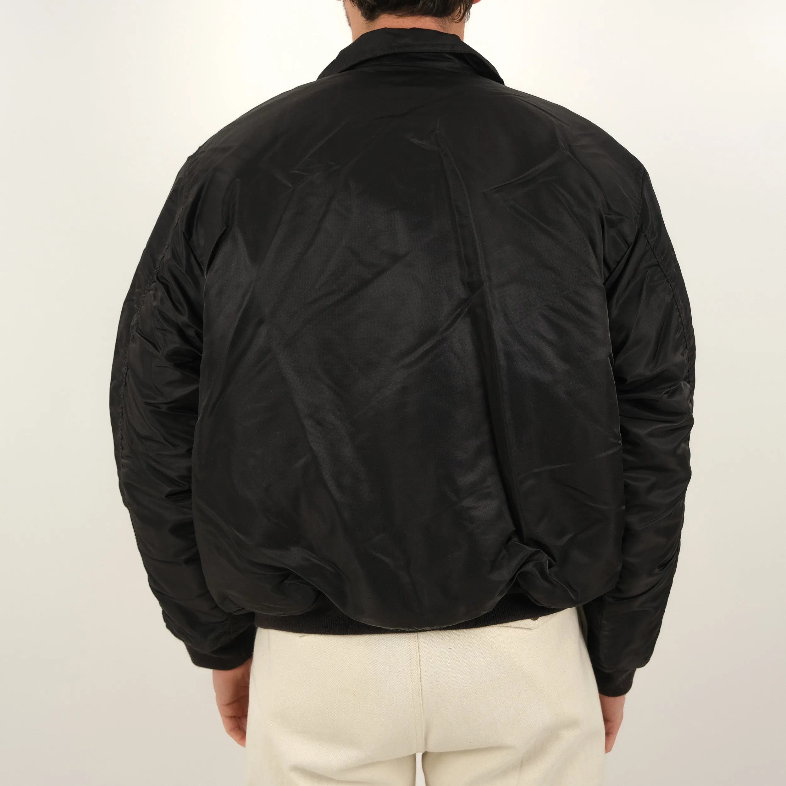 USA BOMBER CWU BLACK