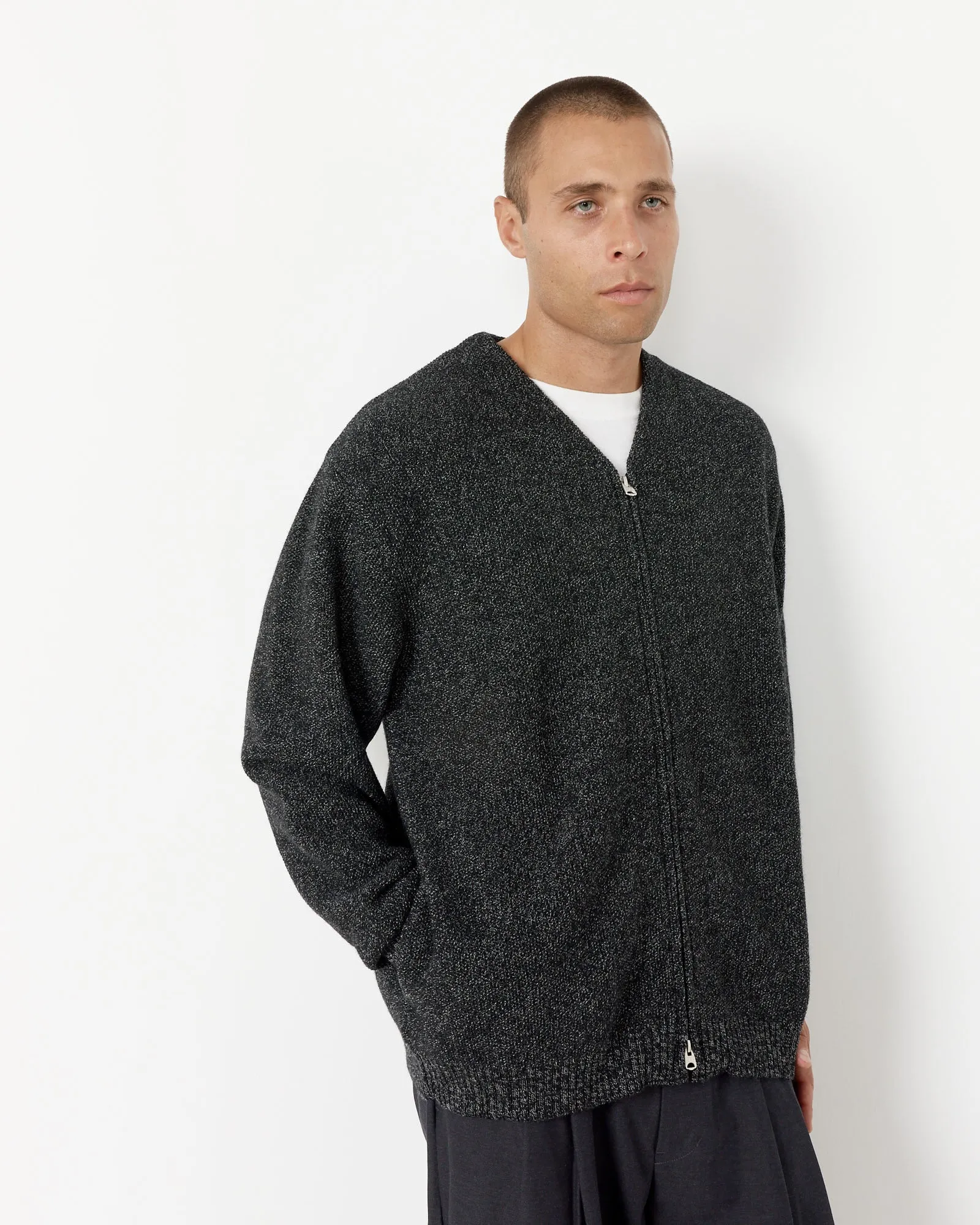Zip Up Cardigan