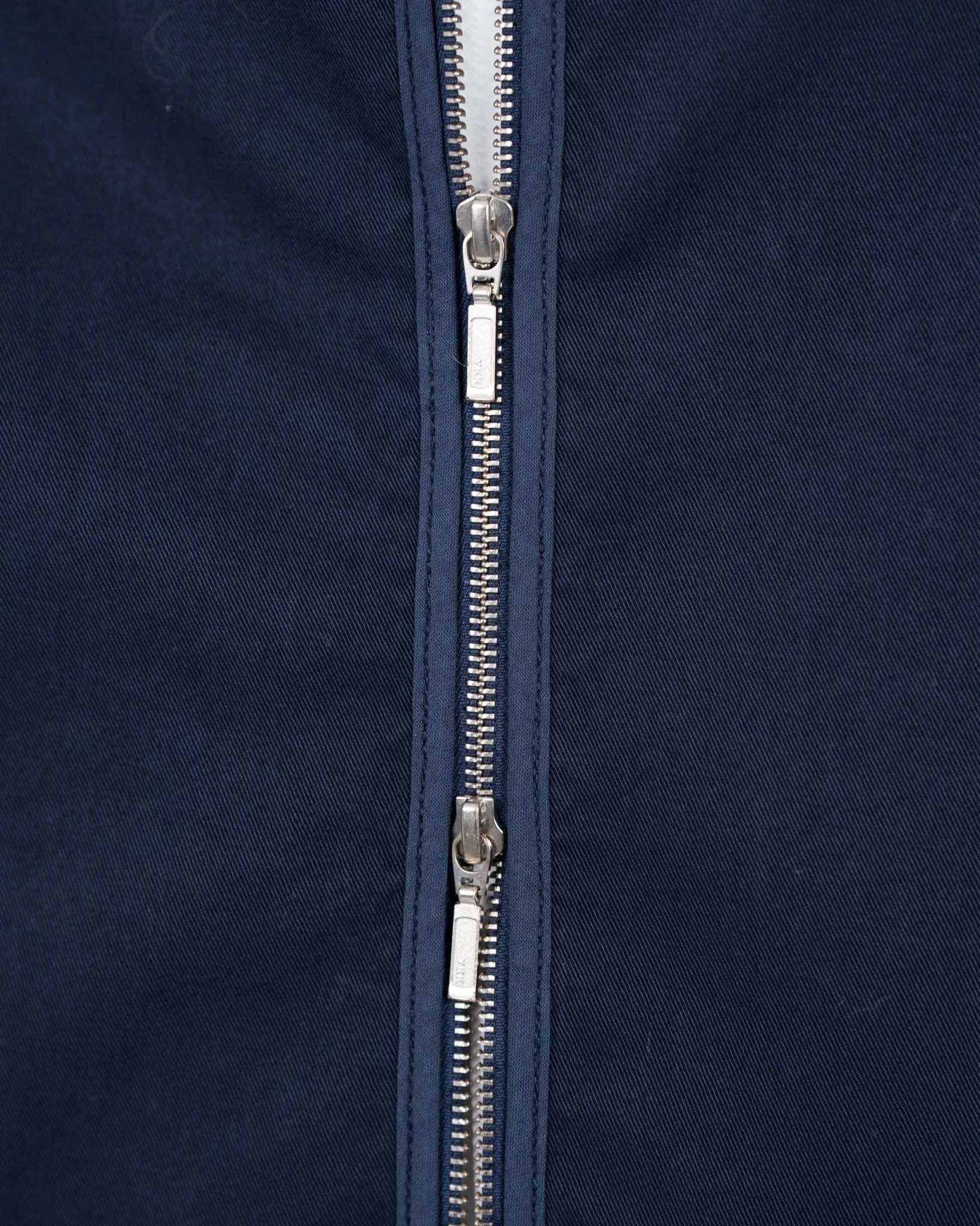 Zip Up Vest Navy