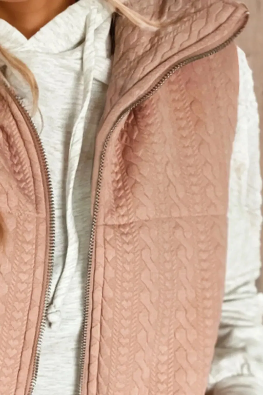 Zip Up Vest